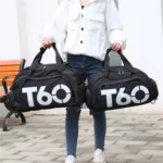 Wet and Dry Separation Fitness Backpack Swimming Taekwondo Waterproof Travel Bag - Image 10