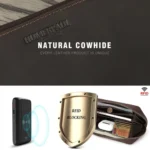 HUMERPAUL RFID Retro Zipper Multi -Card Leather Men Long Wallet Handbag - Image 5