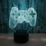 3D Game Handle Three-dimensional Colorful LED Lights - Image 7