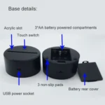 3D Game Handle Three-dimensional Colorful LED Lights - Image 3