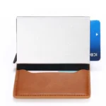 HUMERPAUL RFID Anti-Magnetic Automatic Card Set Credit Card Box Coin Bag - Image 6