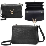 Outdoor Crocodile Pattern Leather Single-Shoulder Crossbody Bag Mobile Phone Bag - Image 3