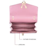 Outdoor Crocodile Pattern Leather Single-Shoulder Crossbody Bag Mobile Phone Bag - Image 5