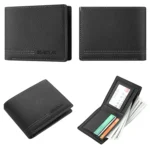 DEABOLAR Large-capacity Multi-card Men Short PU Leather Wallet - Image 7