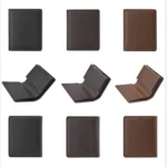 RFID Anti-Theft Short Wallet Automatic Pop-Up Aluminum Alloy Antimagnetic Card Holder - Image 2