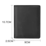 RFID Anti-Theft Short Wallet Automatic Pop-Up Aluminum Alloy Antimagnetic Card Holder - Image 3