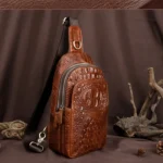 HUMERPAUL Men Shoulder Bag Leather Crossbody Bag - Image 6
