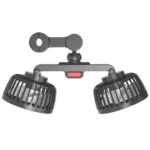 5V 2A Car Rear Seat Back USB Interface Powerful Double-headed Fan - Image 3