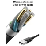 5V 2A Car Rear Seat Back USB Interface Powerful Double-headed Fan - Image 6