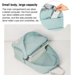Lightweight Folding Backpack Simple Large Capacity Travel Backpack Cute Casual School Bag - Image 5