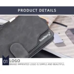 Baellerry Matte Leather Multi-card Slot Men Clutch Bag Zip Buckle Vintage Wallet - Image 5