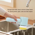 Multifunctional Handheld Wireless Folding Electric Cleaning Brush - Image 11