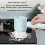 Multifunctional Handheld Wireless Folding Electric Cleaning Brush - Image 12