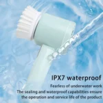 Multifunctional Handheld Wireless Folding Electric Cleaning Brush - Image 3