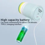 Multifunctional Handheld Wireless Folding Electric Cleaning Brush - Image 4