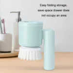 Multifunctional Handheld Wireless Folding Electric Cleaning Brush - Image 8