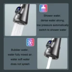 Kitchen Pull-out Universal Telescopic Hot & Cold Water Faucet - Image 7