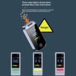 Mini Non-contact High-sensitivity Color Screen Digital Display Alcohol Tester - Image 7