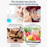 Mini Non-contact High-sensitivity Color Screen Digital Display Alcohol Tester - Image 10