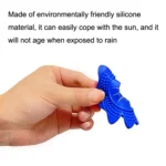4sets Car Universal Wiper Hole Protective Cover PVC Dustproof Snowproof Wiper Pad - Image 4
