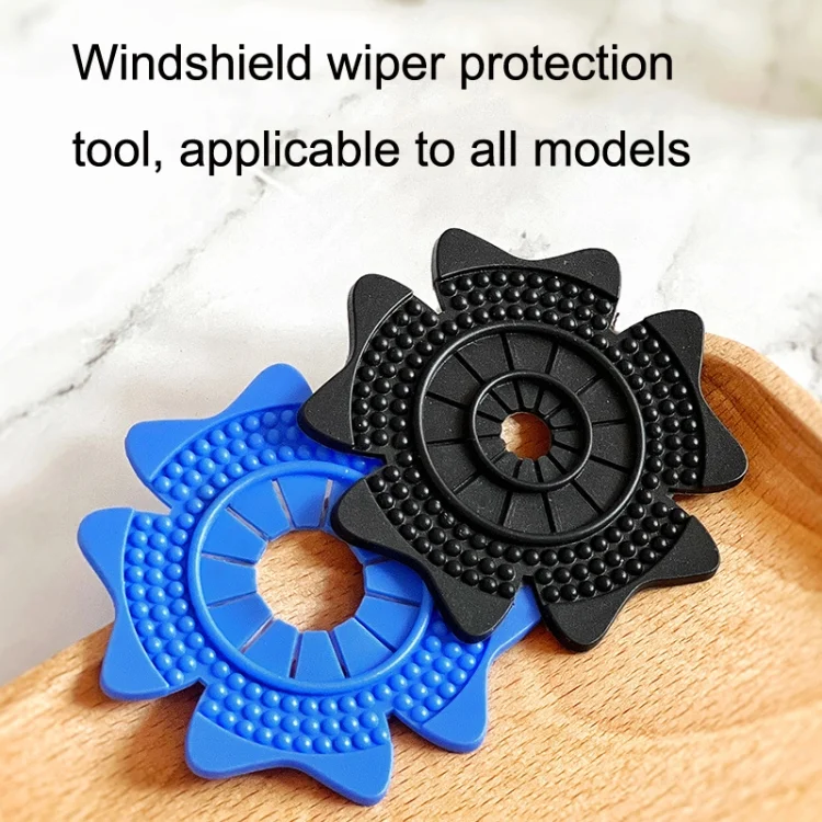 TBD06039337_B4.webp 4sets Car Universal Wiper Hole Protective Cover PVC Dustproof Snowproof Wiper Pad - Image 5