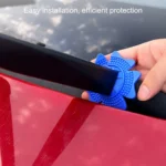 4sets Car Universal Wiper Hole Protective Cover PVC Dustproof Snowproof Wiper Pad - Image 7