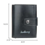 Baellerry RFID Anti-Theft Automatic Pop-Up Card Wallet Buckle Metal Aluminum Shell Card Holder - Image 3
