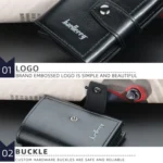 Baellerry RFID Anti-Theft Automatic Pop-Up Card Wallet Buckle Metal Aluminum Shell Card Holder - Image 5