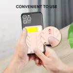 AhaStyle PT133-A-S Mobile Phone Adhesive Silicone Card Case - Image 5