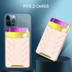 AhaStyle PT133-A-S Mobile Phone Adhesive Silicone Card Case - Image 6