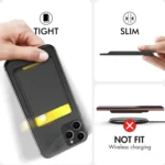 AhaStyle PT133-S Adhesive Model Mobile Phone Silicone Card Case - Image 3