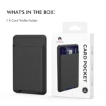 AhaStyle PT133-S Adhesive Model Mobile Phone Silicone Card Case - Image 6