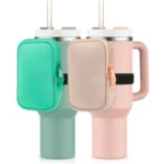 Water Cup Sided Storage Pockets With Zipper Fit For 40Oz Tumbler - Image 3