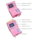 Baellerry Large Capacity Ladies Short Wallet Multifunctional Multi-card Coin Purse - Image 5