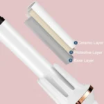 Automatic Curling Iron With Bi-Directional Rotating Ceramic Glaze Coating Hair Care - Image 7