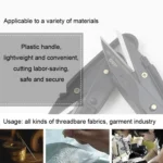 U-Shape Mini Garment Tailor Cutter DIY Embroidery Yarn Scissor - Image 5