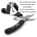 Mini Palm Toothless Fishing Plier Curved Nose Plier Handmade Plier - Image 4