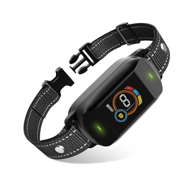 TBD0603946801A.webp Color Screen Bark Stopper Rechargeable Waterproof Smart Dog Trainer - Image 1