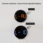 10-Inch Led Digital Wall Clock 2-Color Large Screen Electronic Clock With Temperature Display - Image 6