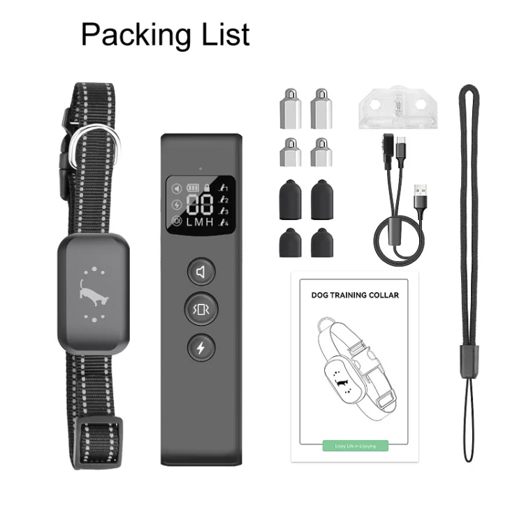 TBD06039471_B11.webp Smart Waterproof Electric Shock Dog Trainer Rechargeable Remote Bark Stopper - Image 12