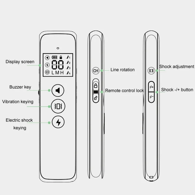 TBD06039471_B6.webp Smart Waterproof Electric Shock Dog Trainer Rechargeable Remote Bark Stopper - Image 7