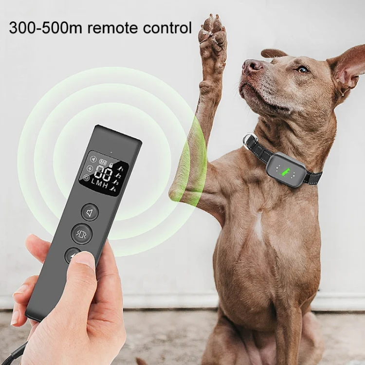 TBD06039471_B9.webp Smart Waterproof Electric Shock Dog Trainer Rechargeable Remote Bark Stopper - Image 10