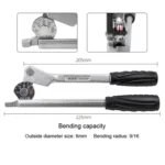 Manual Stainless Steel Pipe Iron Tube Bender Air Conditioner Copper Pipe Aluminum Pipe Bender - Image 6