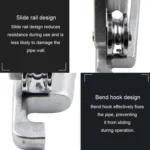 Manual Stainless Steel Pipe Iron Tube Bender Air Conditioner Copper Pipe Aluminum Pipe Bender - Image 3