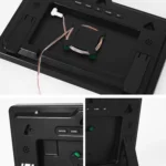 Large Display Led Digital Clock 5 Modes Brightness Adjustable Temperature Mute Electronic Clock - Image 10