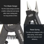 Plastic Model Thin Blade Waterjet Cutting Plier Diagonal Plier Handmade Plier - Image 5