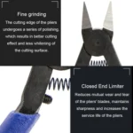 Plastic Model Thin Blade Waterjet Cutting Plier Diagonal Plier Handmade Plier - Image 6