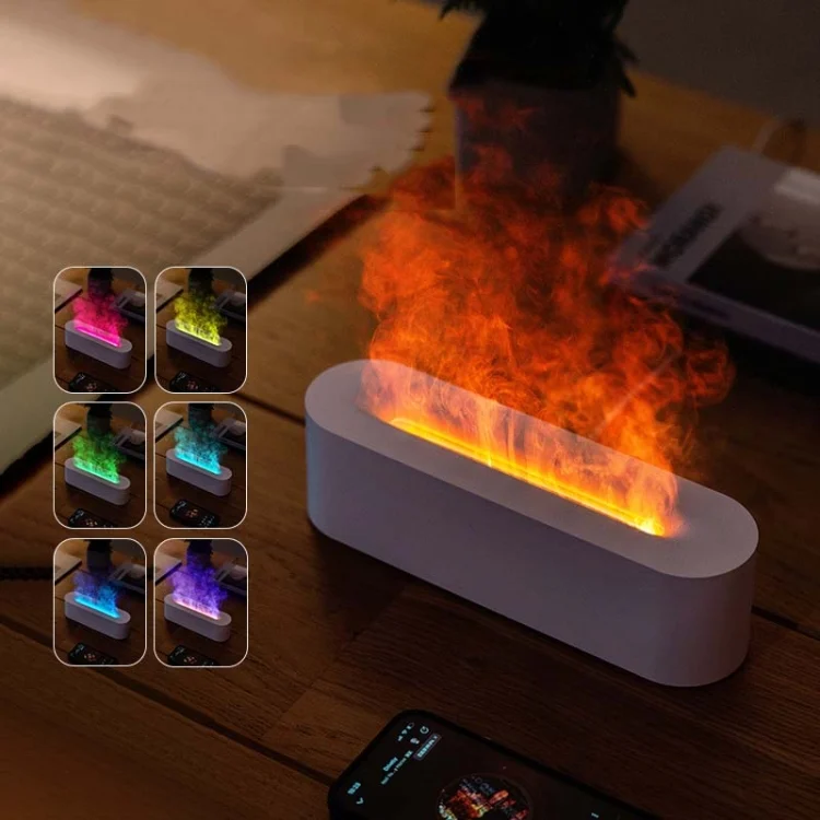 TBD06039517_B1.webp DQ709 Flame Aromatherapy Diffuser Quiet USB Air Humidifier - Image 2