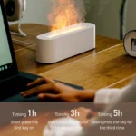 DQ709 Flame Aromatherapy Diffuser Quiet USB Air Humidifier - Image 4