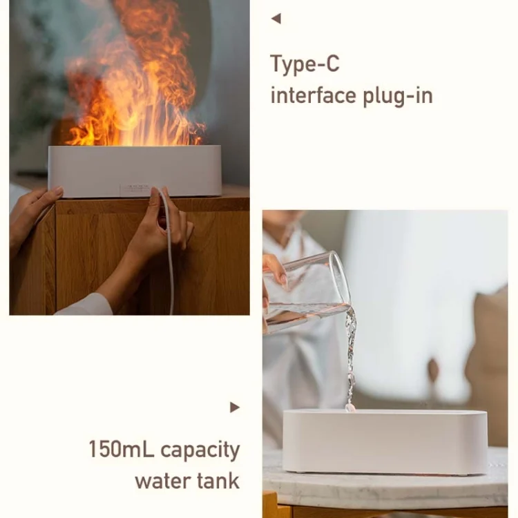 TBD06039517_B5.webp DQ709 Flame Aromatherapy Diffuser Quiet USB Air Humidifier - Image 6